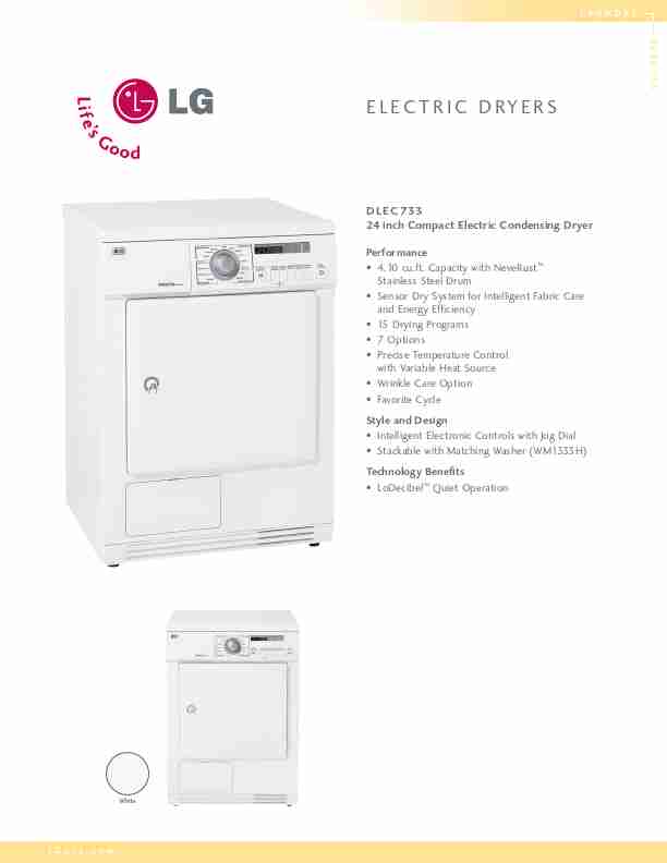 LG Electronics Clothes Dryer DLEC733-page_pdf